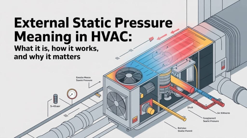 External Static Pressure Meaning